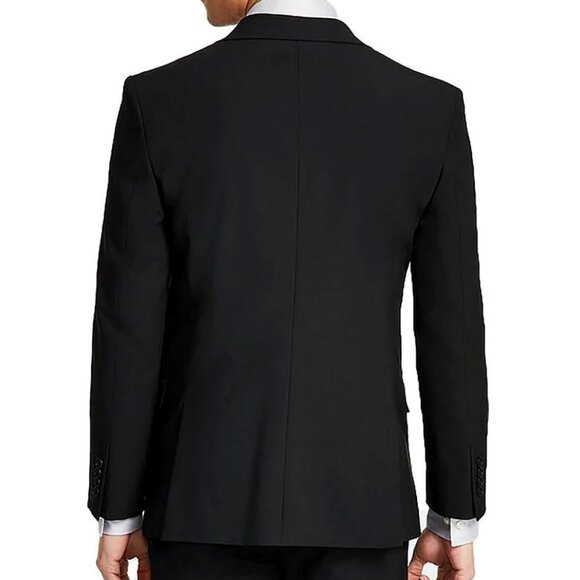 DKNY Men's Suit Blazer Jacket Duran Sz: 44L Navy - Picture 4 of 11